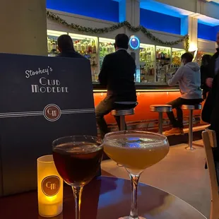 100 reasons rye, and old Cuban.  Both very good.