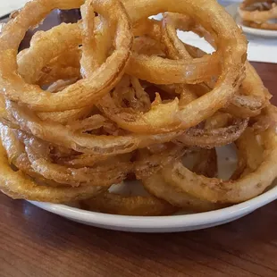 Onion rings are so good.