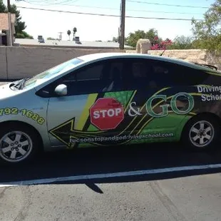 One of our many training cars