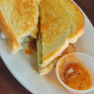 Madd Hatter Salmon Sandwich. Tonights satisfying selection.