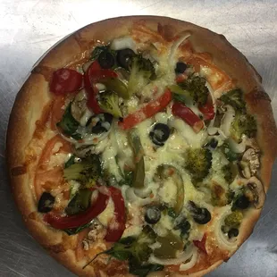 Veggie pizza