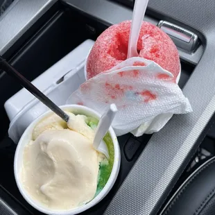 Stuffed snowballs