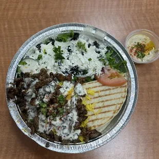 Shawarma Beef Plate