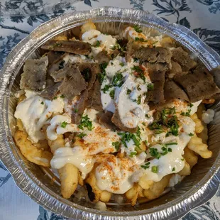 Gyro Greek Fries