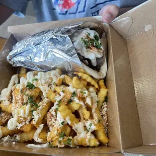 Gyro Greek Fries