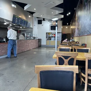 interior, tacos