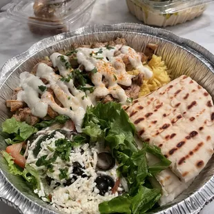 Chicken Shawarma Plate