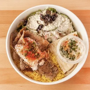 Traditional Gyro Plate