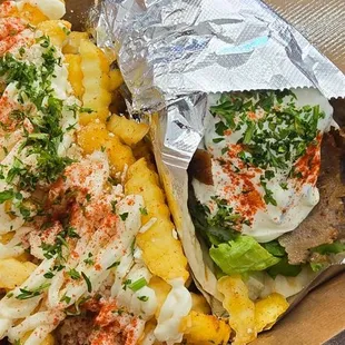 Traditional Gyro Combo