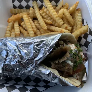 Traditional Gyro Combo