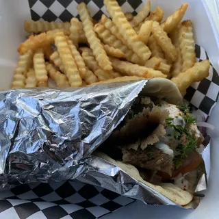 Traditional Gyro Combo