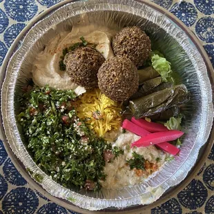 Vegetarian Plate, so good!