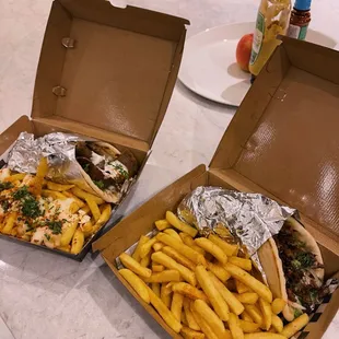 Beef Shawarma &amp; Traditional Gyro