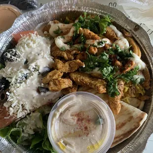 Shawarma Chicken Plate