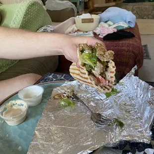 Traditional Gyro... it&apos;s huge!