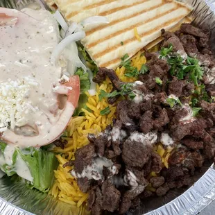 Shawarma Beef Plate