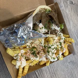 #1 Gyro &amp; Greek Fries