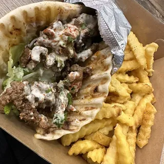 Shawarma Beef Gyro Combo