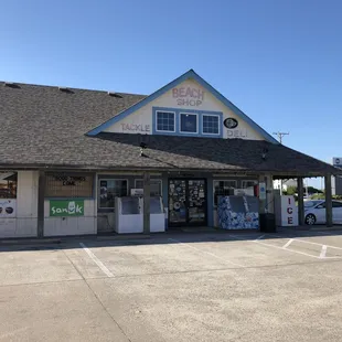 the front of the store