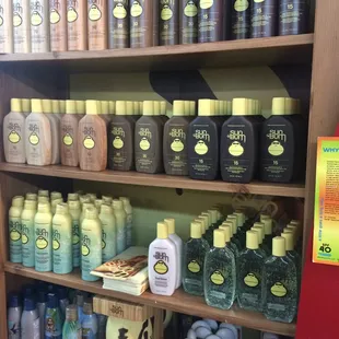 Full array of awesome Sun Bum products.