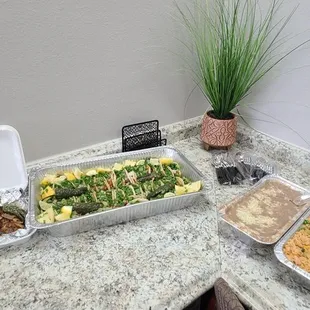 We ordered a delicious tray of 40 tacos for the office meeting today. Presentation was great in the food was delicious and on time.