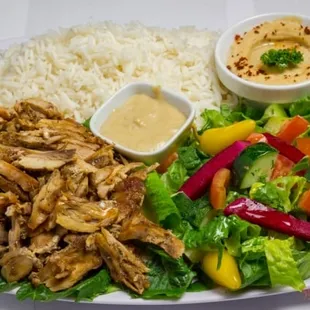 Chicken Shawarma Plate