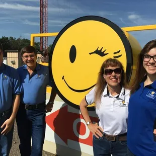 This photo was taken when we were featured in the Wichita Eagle.