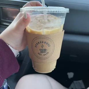 White Chocolate Mocha Cold Brew with Oat Milk