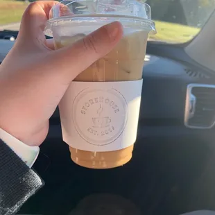 Medium Vanilla Cold Brew with Oat Milk