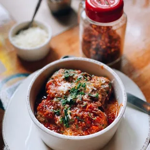 Polpette di carne (meatballs) / $11