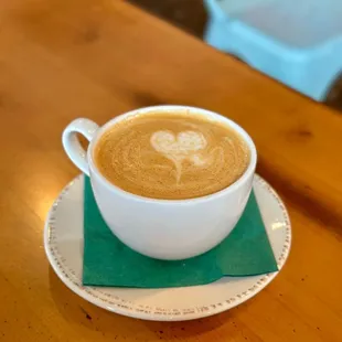 Zina's Cap (marshmallow milk + sugar crumbs)