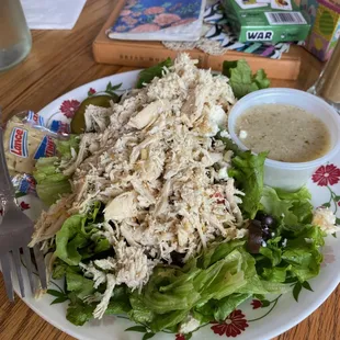 Greek Salad with Chicken