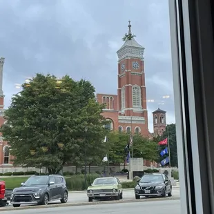 The view across the street