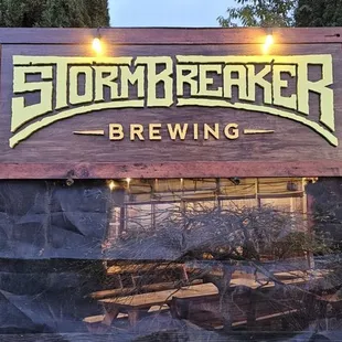 Brewery front.