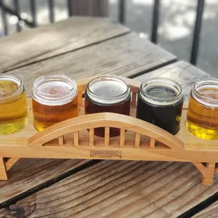 Total Rekölsch, Do You Smell what the Maibock is Cooking, Mississippi Dry Red, Opacus Stout, Cathreedral Park