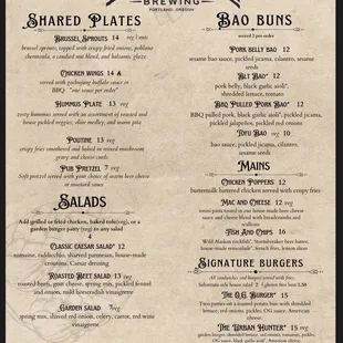May 2023 Menu