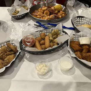 Wings and appetizers