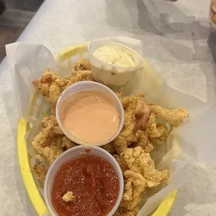 Clam strips