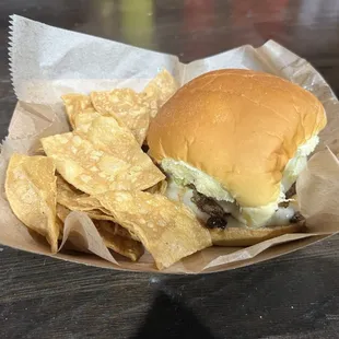 Baja burger ($15). Pepper jack, pickled jalapeño, and guac.