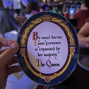 Character dining fun