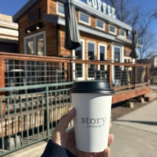 Ginger snap oat latte