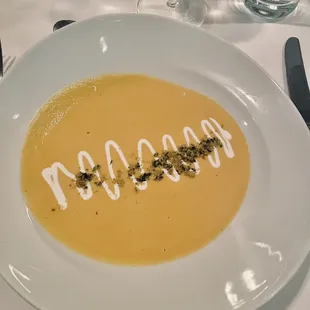 Butternut Squash Bisque