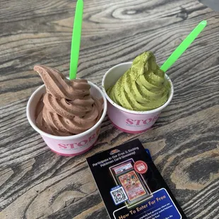 Matcha and Chocolate