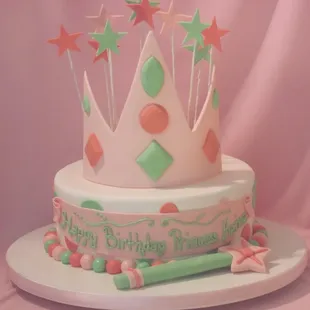 Princess Birthday Cake