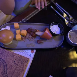 Kids appetizer plate