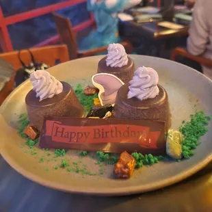 a birthday cake