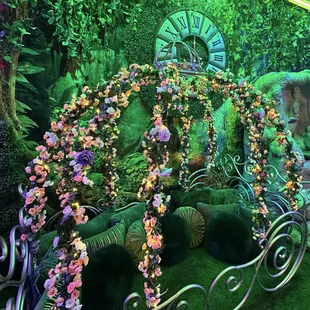 Our magical carriage inside our Pearlridge location