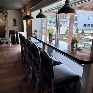 interior, sushi and sashimi