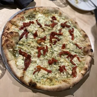 Pesto + Ricotta Pizza