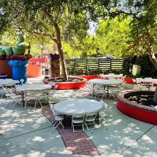 Alice In wonderland theme venue. Accommodates 48 people.